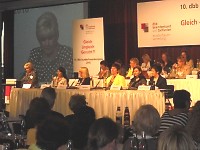 Teilnehmer des 10. Bundesfrauenkongresses
